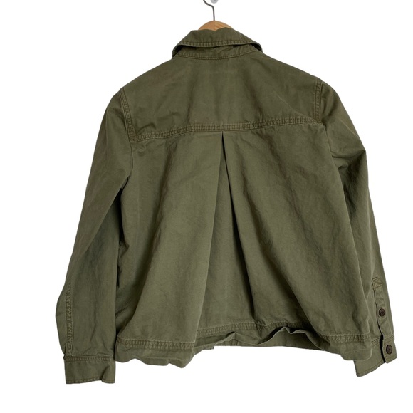 Madewell Northwoods Green Military Jacket Womens S - Picture 2 of 5